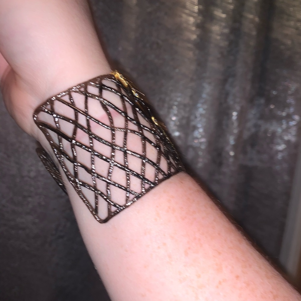 Black & Gold Bangle - image 3